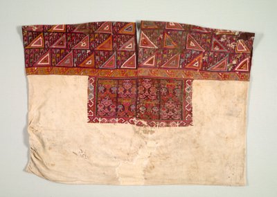 Chemise tunique avec empiècement en tapisserie, 650-850 - Unbekannt