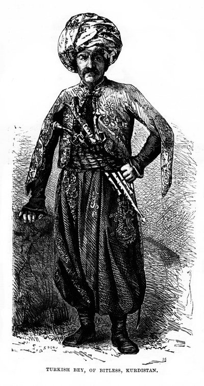 Bey turc, de Bitlis, Kurdistan, 19ème siècle - Unbekannt