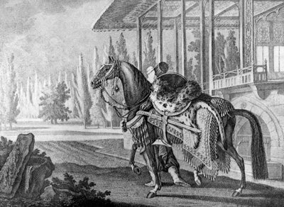 Cheval arabe du pacha turc, 1722 - Unbekannt