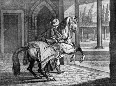 Cheval de selle arabe du sultan turc, 1722, 1938 - Unbekannt