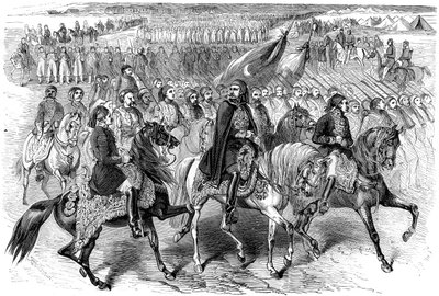 Troupes turques en marche, Kamiesh, Balaklava, Crimée - Unbekannt