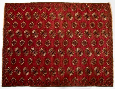 Tapis principal turkmène, années 1870 - Unbekannt