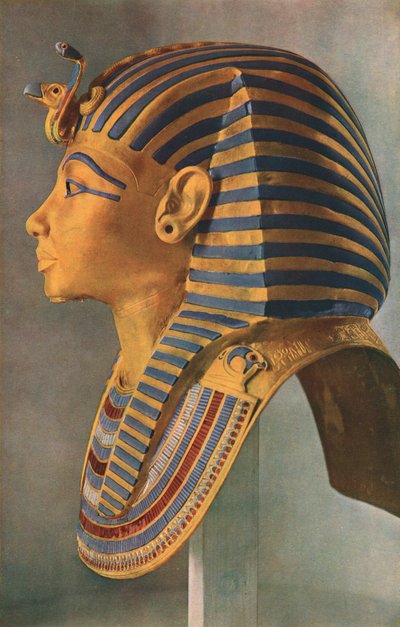 Masque mortuaire de Toutankhamon, 1323 av. J.-C., vers 1910-1935 - Unbekannt