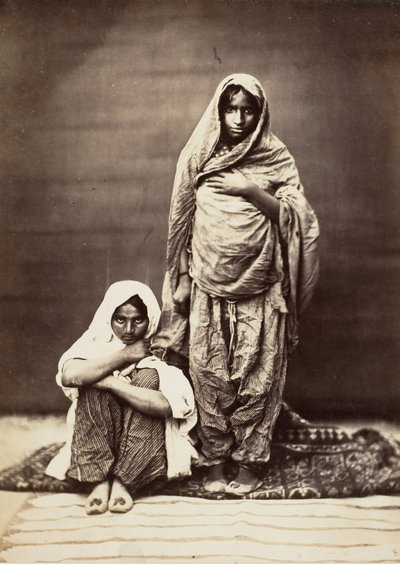 Deux femmes indiennes, l