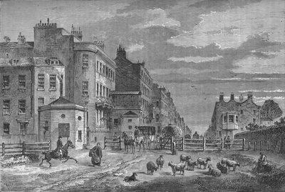 Tyburn Turnpike, Westminster, Londres, 1820 1878 - Unbekannt