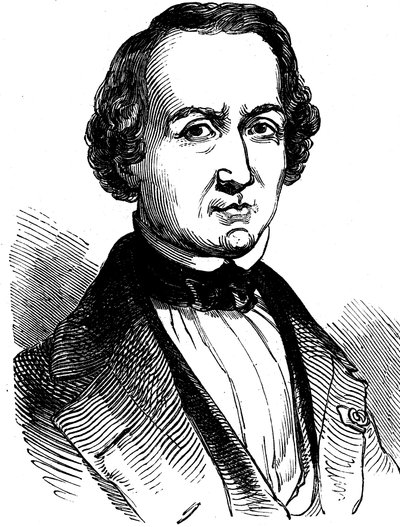 UJJ Leverrier, astronome français qui a calculé la position de la planète Neptune en 1846 - Unbekannt