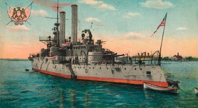 Cuirassé américain Iowa, vers 1908 - Unbekannt