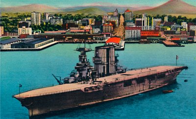 Porte-avions de la marine américaine à l