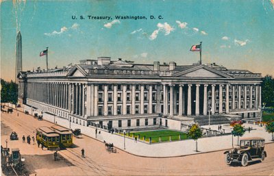 Trésor des États-Unis, Washington, DC, vers les années 1920 - Unbekannt