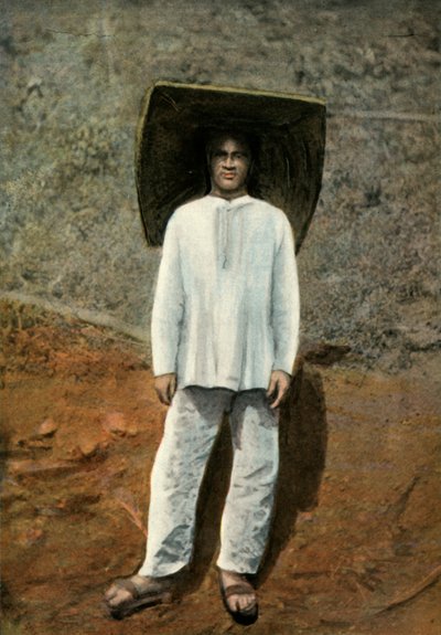 Un mineur. Costume de travail, 1900 - Unbekannt