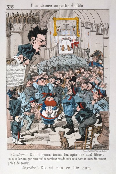 Une Séance en Partie Double, 1871 - Unbekannt