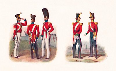 Uniformes du 86e régiment, 1842, et régiment, 1848, 1904 - Unbekannt