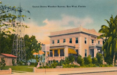 Bureau météorologique des États-Unis, Key West, Floride, vers 1940 - Unbekannt