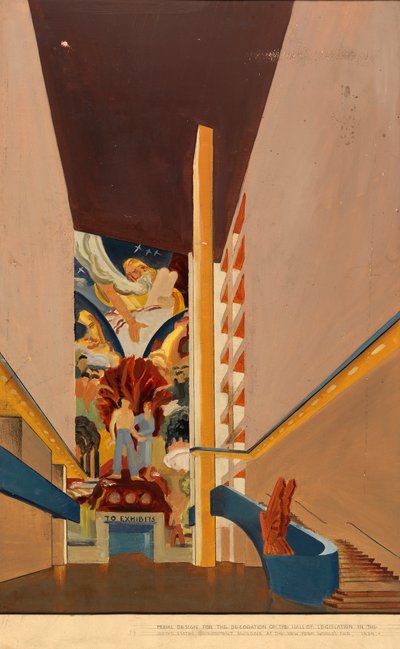 Étude de fresque sans titre, vers 1939 - Unbekannt