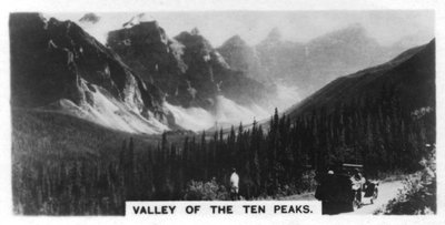 Vallée des Dix Pics, Parc national Banff, Alberta, Canada, vers 1920 - Unbekannt