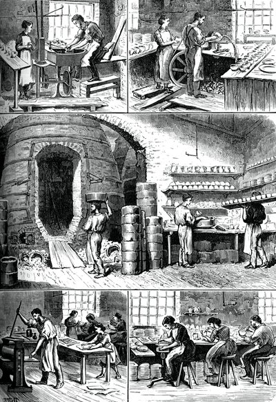 Divers procédés de poterie - Unbekannt