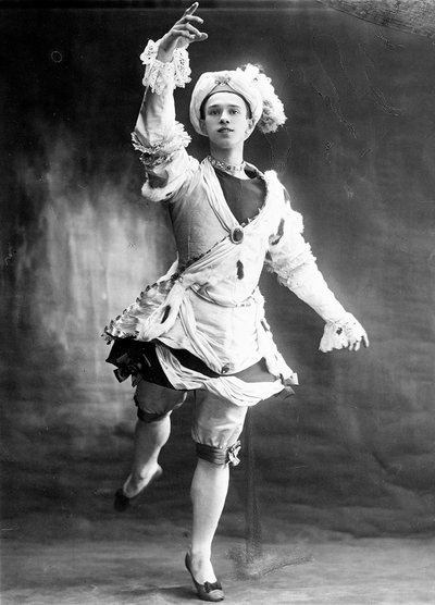 Vaslav Nijinsky, danseur de ballet russe, 1909 - Unbekannt