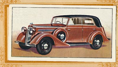 Vauxhall Big Six Wingham Cabriolet, vers 1936 - Unbekannt