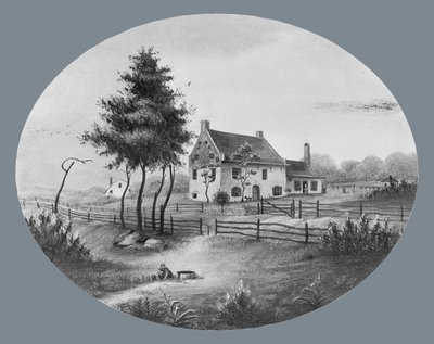Maison Vechte à Gowannus, Brooklyn, New York, 1865 - Unbekannt