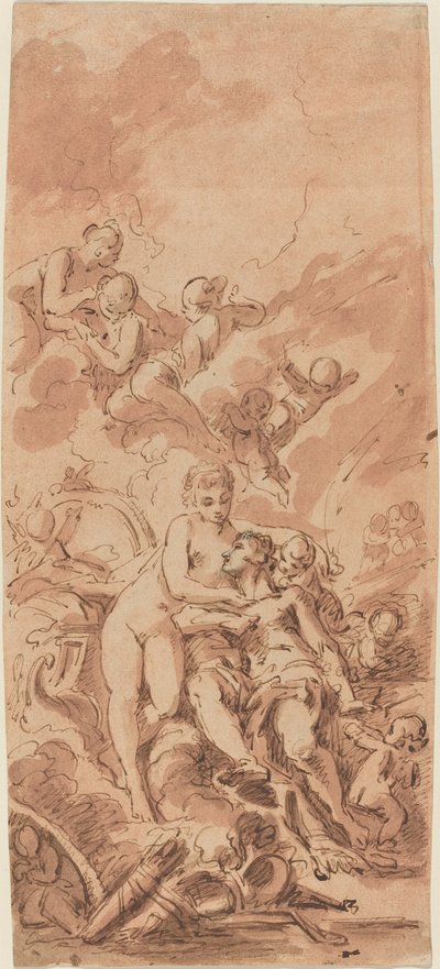 Vénus à la forge de Vulcain, 18e siècle - Unbekannt
