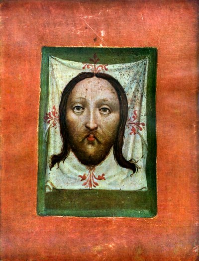 Vera Icon, panneau arrière de la Vierge viennoise - Unbekannt