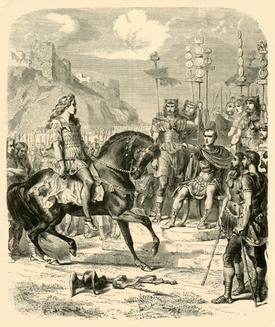 Vercingétorix devant César, 1890 - Unbekannt