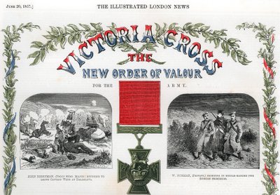 Croix de Victoria, récompense britannique pour bravoure, 1857 - Unbekannt