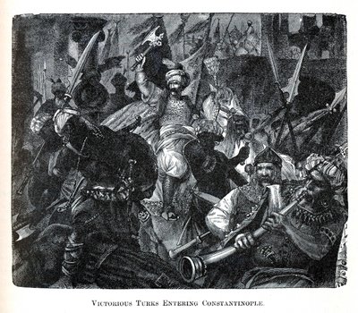 Les Turcs victorieux entrant à Constantinople, 1882 - Unbekannt