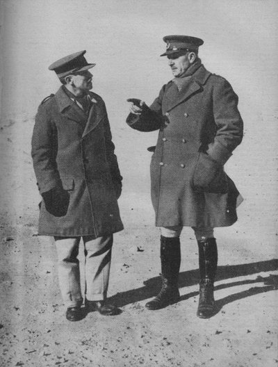 Vainqueurs du désert occidental en conférence, 1941 - Unbekannt