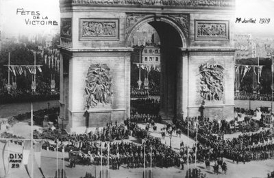 Parade de la victoire, Paris, 14 juillet 1919 - Unbekannt
