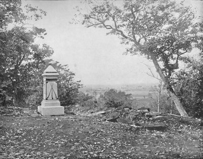 Vue de Culps Hill, Gettysburg, Pennsylvanie - Unbekannt