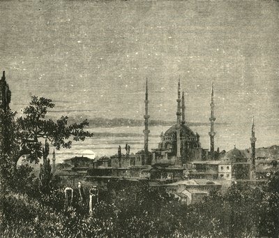Vue à Andrinople - La mosquée de Selim II, 1890 - Unbekannt