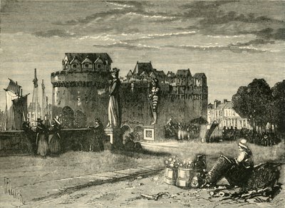 Vue de Nantes, 1890 - Unbekannt