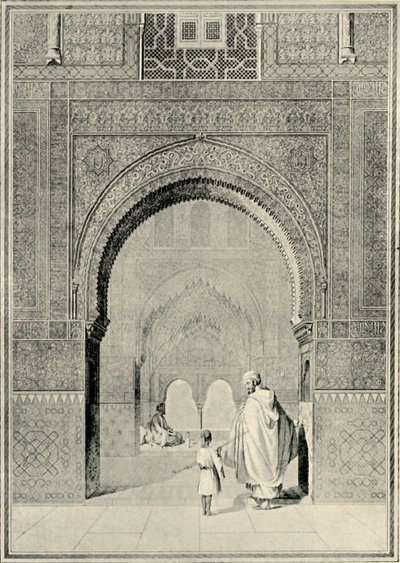 Vue dans la salle des Deux Sœurs - Unbekannt
