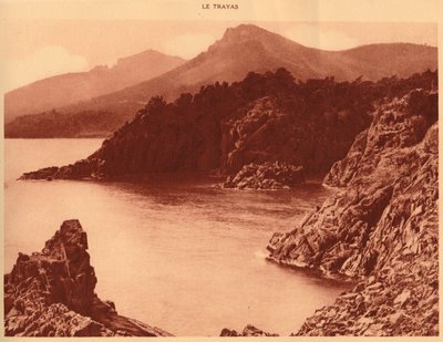 Vue du pic Aurelius et du Cap Roux, Le Trayas, 1930 - Unbekannt
