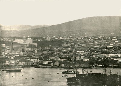 Vue de Christiania, Oslo, Norvège, 1895 - Unbekannt
