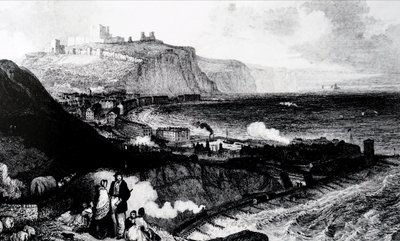 Vue de Douvres depuis la falaise de Shakespeare - Unbekannt