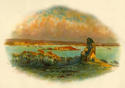 Vue du mont Edgcumbe, Cornouailles, regardant à travers Plymouth Sound - Unbekannt