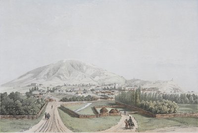 Vue de Piatigorsk, milieu du XIXe siècle - Unbekannt