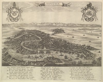Vue de Venise, milieu du 17ème siècle - Unbekannt
