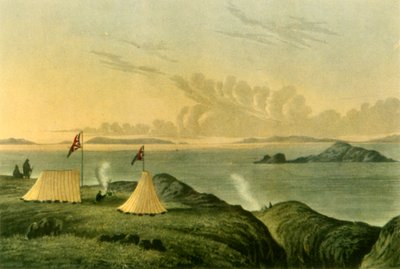Vue de la mer Arctique depuis l