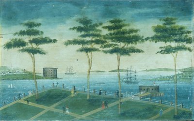 Vue de la Batterie, New York, 1800-1850 - Unbekannt