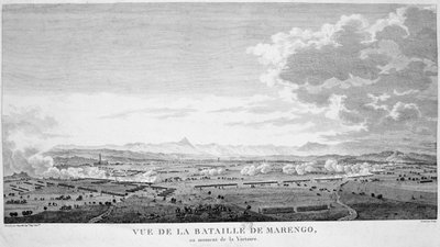 Vue de la bataille de Marengo au moment de la victoire, 1800 - Unbekannt