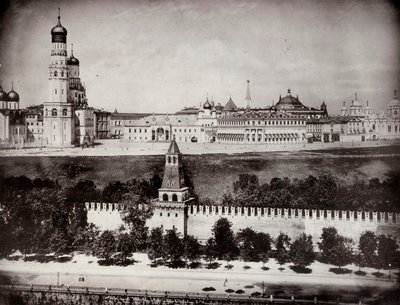 Vue du Kremlin de Moscou, Russie, vers 1870-1875 - Unbekannt