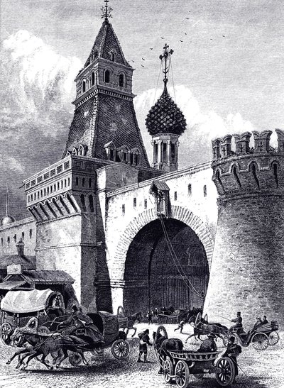 Vue de la tour Nikolskaya et de l