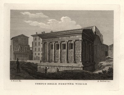 Vue du Temple de Portunus - Unbekannt