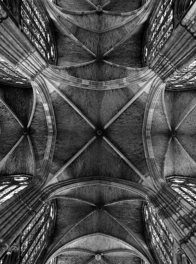 Vue des voûtes de la nef de la Cathédrale Santa Maria de la Regla - Unbekannt