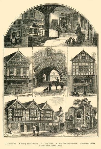 Vues de Chester, 1898 - Unbekannt
