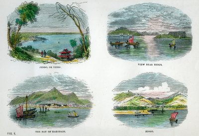 Vues des principales villes et ports du Japon, vers 1880 - Unbekannt
