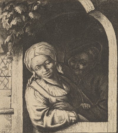 Fille du village, 1610-85 - Unbekannt